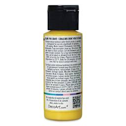DecoArt Love, Color Acrylic Paint - Ray of Sunshine, 59 ml back