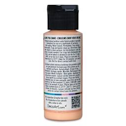 DecoArt Love, Color Acrylic Paint - Peachy Sorbet, 59 ml back