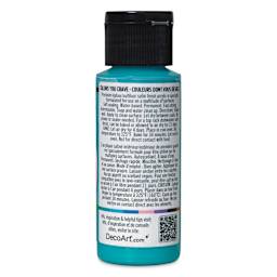 DecoArt Love, Color Acrylic Paint - Turquoise Tides, 59 ml back