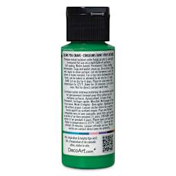 DecoArt Love, Color Acrylic Paint - Emerald Enchantment, 59 ml back