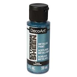 DecoArt Extreme Sheen Metallic Acrylic Paint - Pewter, 2 oz
