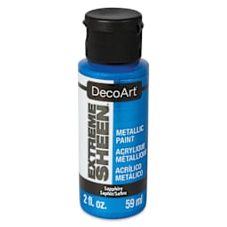 DecoArt Extreme Sheen Metallic Acrylic Paint - Sapphire, 2 oz