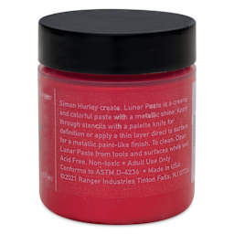 Simon Hurley Create Lunar Acrylic Paste - Bee Sting, 2 oz back