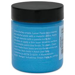 Simon Hurley Create Lunar Acrylic Paste - Clear Skies, 2 oz back