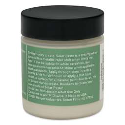 Simon Hurley Create Solar Acrylic Paste - Crocodile Tears, 2 oz back