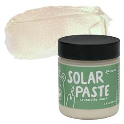 Simon Hurley Create Solar Acrylic Paste - Crocodile Tears, 2 oz jar and swatch