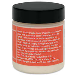 Simon Hurley Create Solar Acrylic Paste - Overheated, 2 oz back