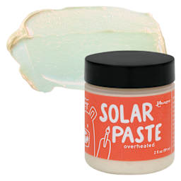 Simon Hurley Create Solar Acrylic Paste - Overheated, 2 oz jar and swatch