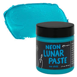 Simon Hurley Create Lunar Acrylic Paste - No Chill, Neon, 2 oz jar and swatch