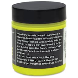Simon Hurley Create Lunar Acrylic Paste - Voltage, Neon, 2 oz back