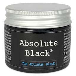 Absolute Black Acrylic Paint - 40 ml