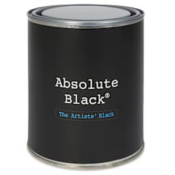 Absolute Black Acrylic Paint - 750 ml