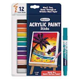Crayola Acrylic Paint Stick Set