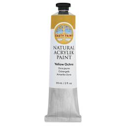 Natural Earth Paint Natural Acrylik Paint - Yellow Ochre, 59 ml tube