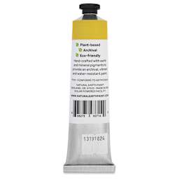 Natural Earth Paint Natural Acrylik Paint - Brilliant Yellow, 59 ml back