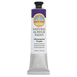 Natural Earth Paint Natural Acrylik Paint - Ultramarine Purple, 59 ml tube