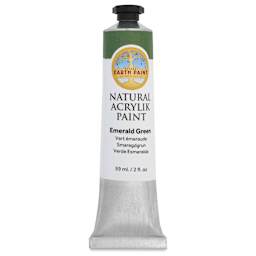 Natural Earth Paint Natural Acrylik Paint - Emerald Green, 59 ml