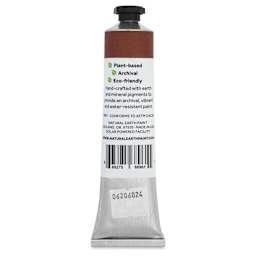 Natural Earth Paint Natural Acrylik Paint - Burnt Sienna, 59 ml - back