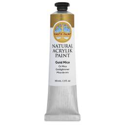 Natural Earth Paint Natural Acrylik Paint - Gold Mica, 59 ml