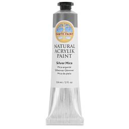 Natural Earth Paint Natural Acrylik Paint - Silver Mica, 59 ml tube