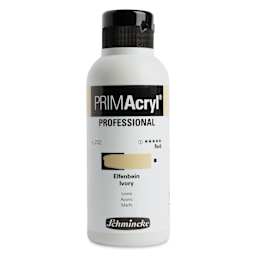 Schmincke Primacryl Professional Fluid Acrylic - Ivory, 250 ml bottle