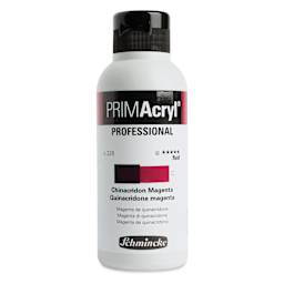 Schmincke Primacryl Professional Fluid Acrylic - Quinacridone Magenta, 250 ml bottle