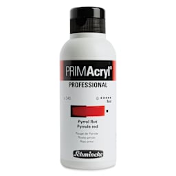 Schmincke Primacryl Professional Fluid Acrylic - Pyrrole Red, 250 ml bottle