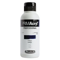 Schmincke Primacryl Professional Fluid Acrylic - Indigo, 250 ml bottle