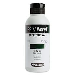 Schmincke Primacryl Professional Fluid Acrylic - Sap Green, 250 ml bottle