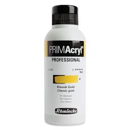 Schmincke Primacryl Professional Fluid Acrylic - Classic Gold, 250 ml bottle