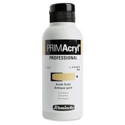 Schmincke Primacryl Professional Fluid Acrylic - Antique Gold, 250 ml bottle