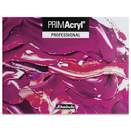 Schmincke Primacryl Professional Acrylic Paint - Set of 11, Assorted, Wooden Box front of packaging