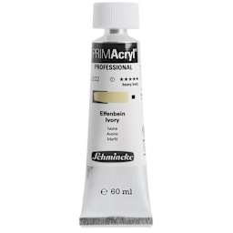 Schmincke Primacryl Professional Acrylic Paint - Ivory, 60 ml Tube