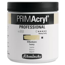 Schmincke Primacryl Professional Acrylic Paint - Ivory, 237 ml Tube