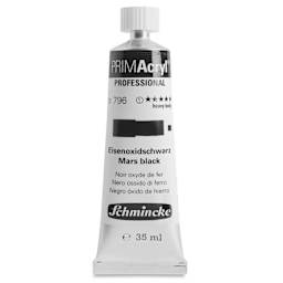 Schmincke Primacryl Professional Acrylic Paint - Mars Black, 35 ml Tube