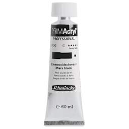 Schmincke Primacryl Professional Acrylic Paint - Mars Black, 60 ml Tube