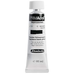 Schmincke Primacryl Professional Acrylic Paint - Perylene Black Green, 60 ml Tube