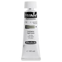 Schmincke Primacryl Professional Acrylic Paint - Light Grey, 60 ml Tube