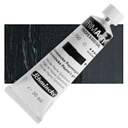 Schmincke Primacryl Professional Acrylic Paint - Schmincke Payne's Grey, 35 ml Tube and swatch