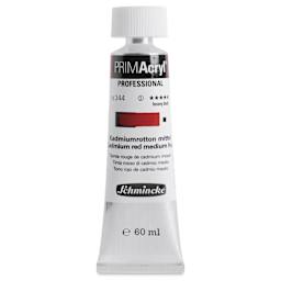 Schmincke Primacryl Professional Acrylic Paint - Cadmium Red Medium Hue, 60 ml Tube