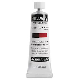 Schmincke Primacryl Professional Acrylic Paint - Quinacridone Red, 35 ml Tube
