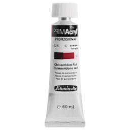 Schmincke Primacryl Professional Acrylic Paint - Quinacridone Red, 60 ml Tube
