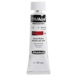 Schmincke Primacryl Professional Acrylic Paint - Pyrrole Red Dark, 60 ml Tube