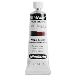 Schmincke Primacryl Professional Acrylic Paint - Alizarin Crimson Hue, 35 ml Tube