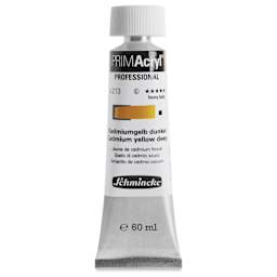 Schmincke Primacryl Professional Acrylic Paint - Cadmium Yellow Deep, 60 ml Tube