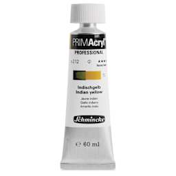 Schmincke Primacryl Professional Acrylic Paint - Indian Yellow, 60 ml Tube