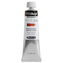 Schmincke Primacryl Professional Acrylic Paint - Cadmium Orange, 150 ml Tube