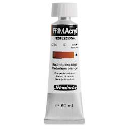 Schmincke Primacryl Professional Acrylic Paint - Cadmium Orange, 60 ml Tube