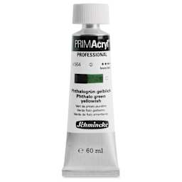Schmincke Primacryl Professional Acrylic Paint - Phthalo Green Yellowish, 60 ml Tube