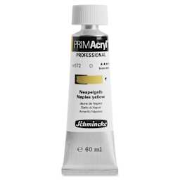 Schmincke Primacryl Professional Acrylic Paint - Naples Yellow, 60 ml Tube